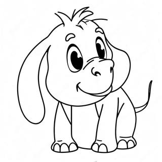 Eeyore Páginas Para Colorir