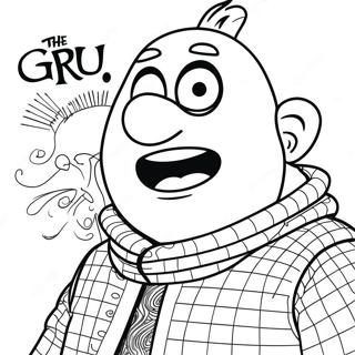 Gru Páginas Para Colorir