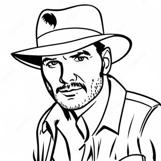 Pagina Para Colorir Da Aventura Do Indiana Jones 12997-10798