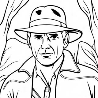 Pagina Para Colorir Da Aventura Do Indiana Jones 12997-10799