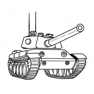 Pagina Para Colorir Do Tanque 1301-1039