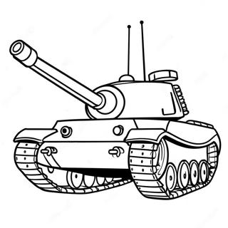 Pagina Para Colorir Do Tanque 1301-1040