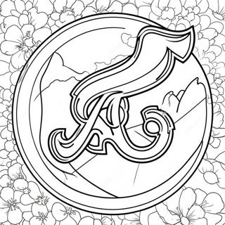 Pagina Para Colorir Logo Dos Atlanta Braves 13037-10831