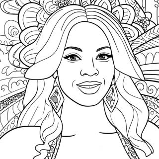 Pagina Para Colorir Da Beyonce 13107-10888