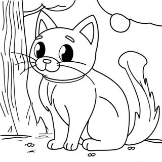 Pagina Para Colorir De Gato De Rua 13147-10919