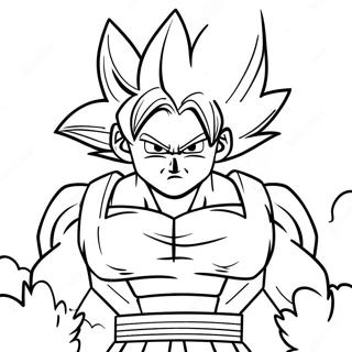 Pagina Para Colorir Do Goku Em Pose De Batalha Epica 13188-10954