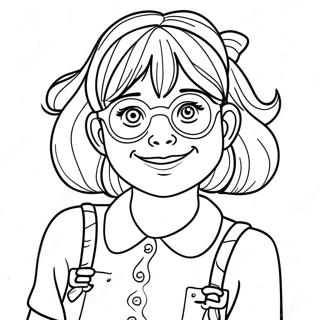 Pagina Para Colorir Da Junie B Jones 13227-10982