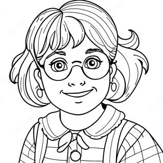 Pagina Para Colorir Da Junie B Jones 13227-10983