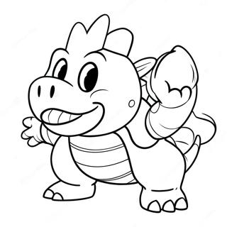 Pagina Para Colorir Do Bowser Jr 13267-11015