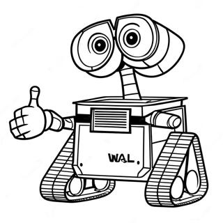 Pagina Para Colorir De Wall E 13447-11158