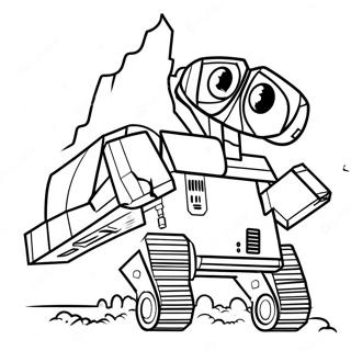 Pagina Para Colorir De Wall E 13447-11160