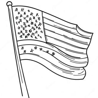 Pagina Para Colorir Bandeira Americana Marcante 13508-11209