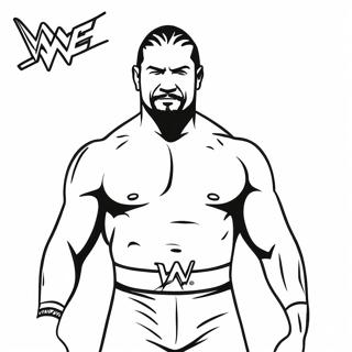 Pagina Para Colorir Wwe 13527-11223