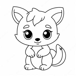 Pagina Para Colorir De Animal Chibi 13568-11246