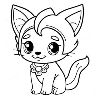 Pagina Para Colorir De Animal Chibi 13568-11247