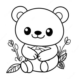 Pagina Para Colorir Rilakkuma 13658-11318