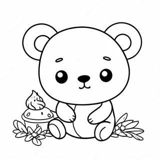 Pagina Para Colorir Rilakkuma 13658-11320