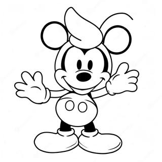 Pagina Para Colorir Do Mickey Mouse No Dia Dos Namorados 13738-11382