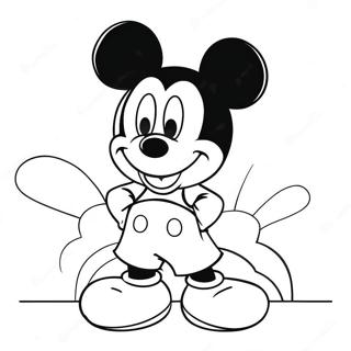 Pagina Para Colorir Do Mickey Mouse No Dia Dos Namorados 13738-11383