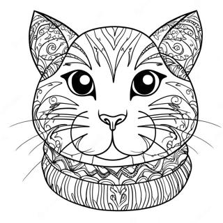 Pagina Para Colorir De Gato Preto 13768-11406