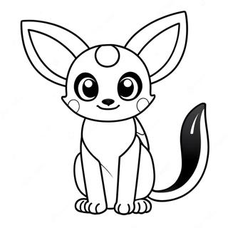 Umbreon Páginas Para Colorir