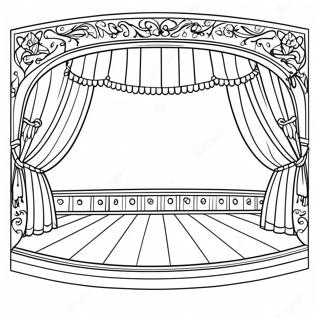 Pagina Para Colorir Do Teatro 13948-11552