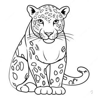 Pagina Para Colorir De Leopardo 1401-1119