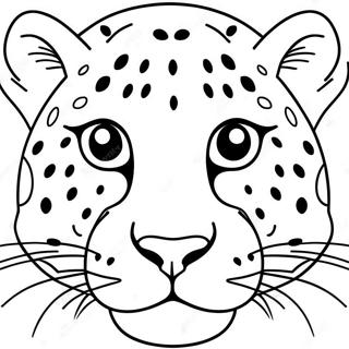 Pagina Para Colorir De Leopardo 1401-1120