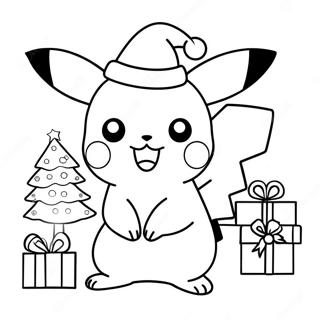 Pagina Para Colorir De Pikachu De Natal 14138-11710