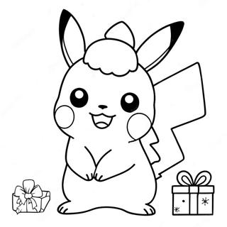 Pagina Para Colorir De Pikachu De Natal 14138-11711