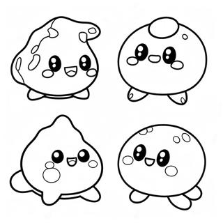 Personagens Fofos Do Slime Rancher Pagina Para Colorir 14180-11739