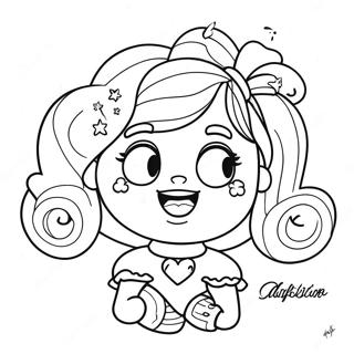 Pagina Para Colorir Do Rainbow Brite Brilhante 14310-11843