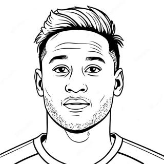 Pagina Para Colorir Neymar 1441-1151