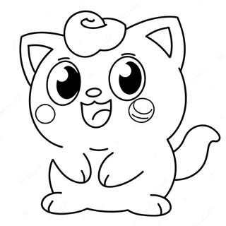 Pagina Para Colorir Jigglypuff Fofo Cantando 14480-11979