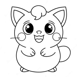 Pagina Para Colorir Jigglypuff Fofo Cantando 14480-11980