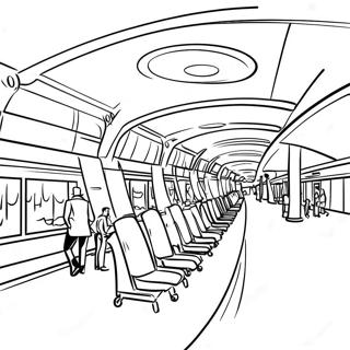 Pagina Para Colorir Terminal De Aeroporto Movimentado 14490-11985