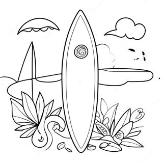 Pagina Para Colorir Prancha De Surf 14499-11992