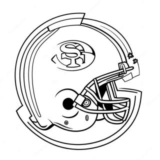 Pagina Para Colorir Logo Dos 49ers 1451-1158