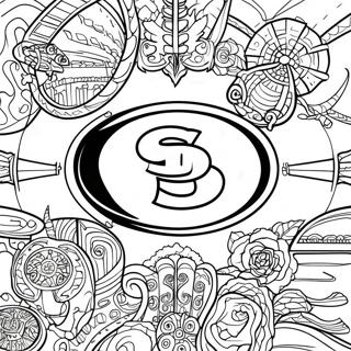 Pagina Para Colorir Logo Dos 49ers 1451-1160