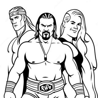 Pagina Para Colorir Dos Superstars Da Wwe Em Acao 14550-12035