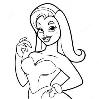 Pagina Para Colorir Da Jessica Rabbit 14619-12086