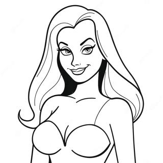 Pagina Para Colorir Da Jessica Rabbit 14619-12088