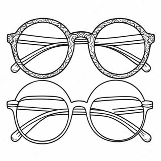 Pagina Para Colorir De Oculos 14669-12126