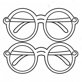 Pagina Para Colorir De Oculos Engracados 14670-12131