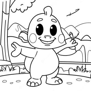 Pagina Para Colorir Dos Backyardigans 14719-12168