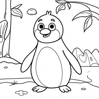 Pagina Para Colorir Do Pablo O Pinguim Dos Backyardigans 14720-12169