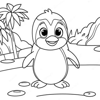 Pagina Para Colorir Do Pablo O Pinguim Dos Backyardigans 14720-12172