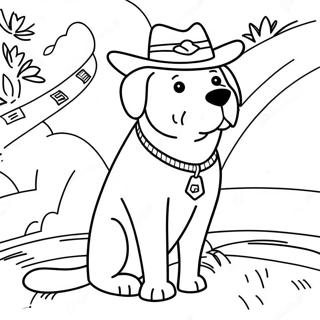 Pagina Para Colorir Do Labrador Xerife 14799-12231