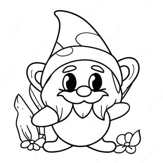 Pagina Para Colorir Gnome De Halloween 14829-12255