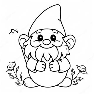 Pagina Para Colorir Gnome De Halloween 14829-12256